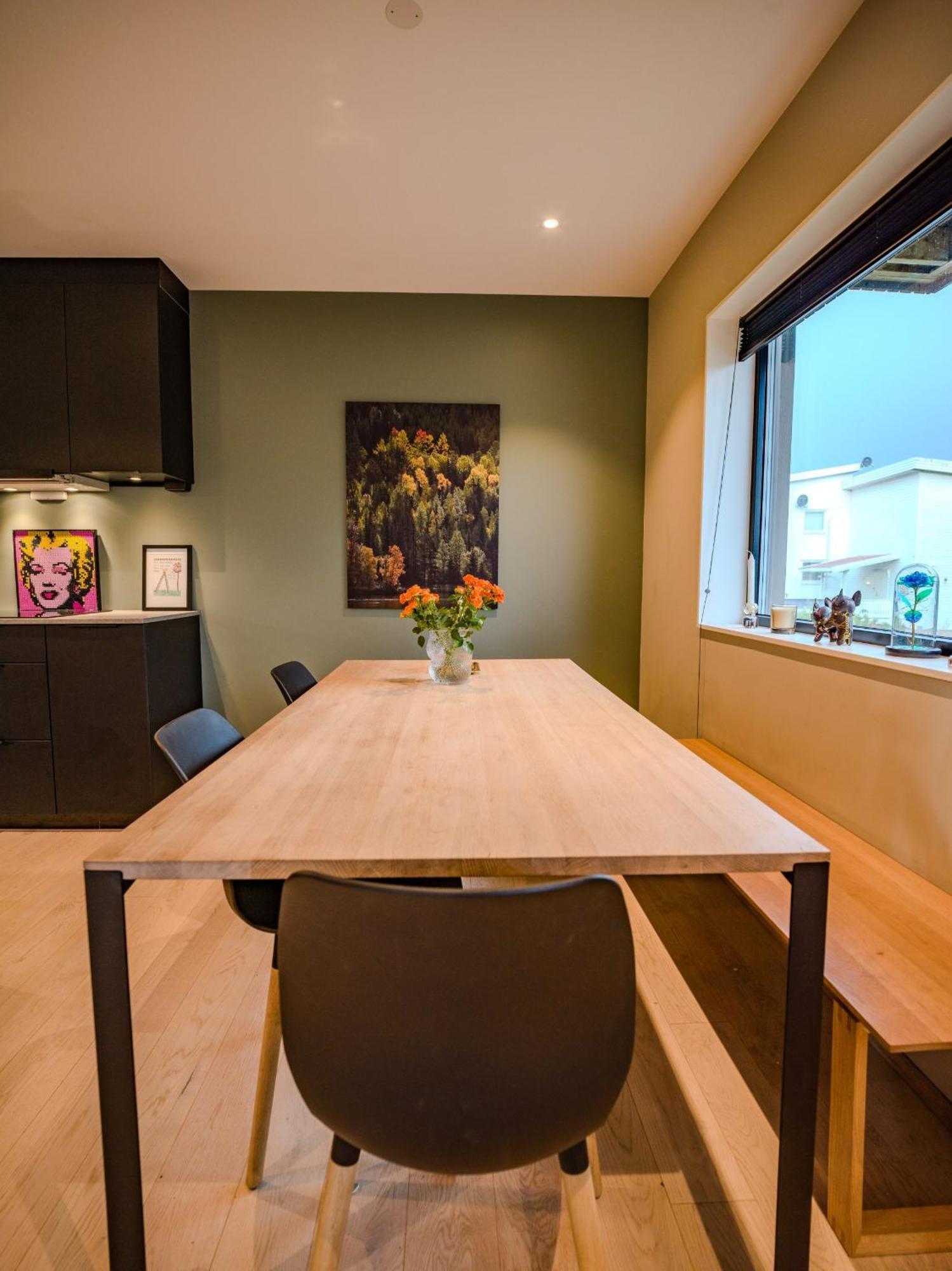 Modern And Central Apartment In Quiet Street 特罗姆瑟 外观 照片